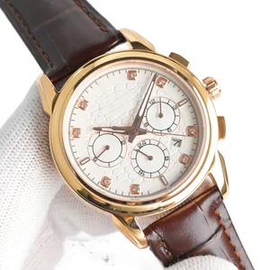 Brand New High-end Vintage Watch Men's High Quality Mechanical Watch Luxury Quartz Custom Design Crown Waterproof Men's Watches