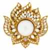 Lotus Bloom Mirror Diya