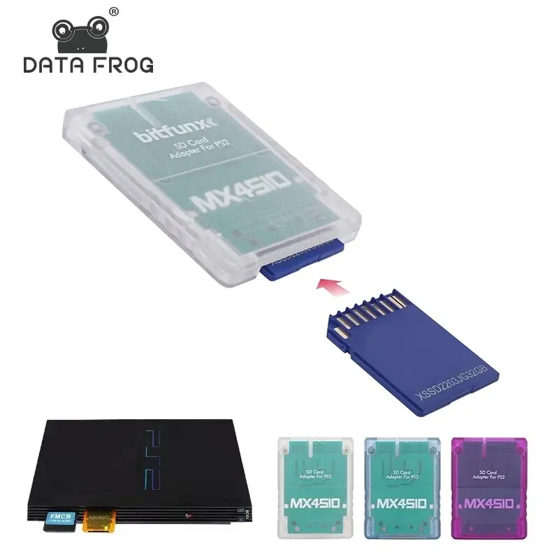 Adaptateur De Lecteur De Carte Mx4Sio Sio2Sd Tf Pour Ps2, Pas Une Carte Mémoire Mais Un