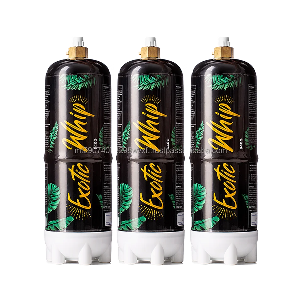 Made In Europe Best High Quality Exotic Whip Cream Charger 640 Grams