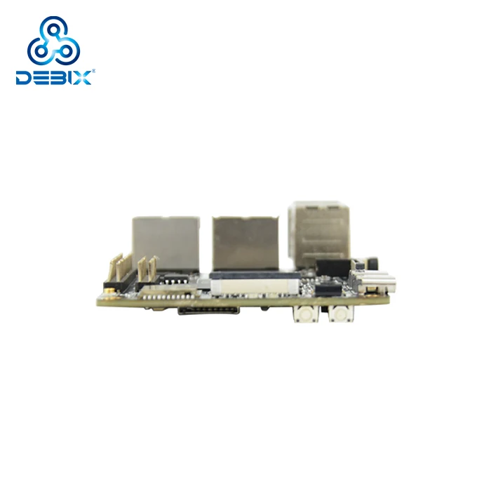 DEBIX Rpi Replacement Server Cpu Motherboard Arm Single Embedded Linux Board Ddr4 IMX 93 Motherboards Set Combo Kit