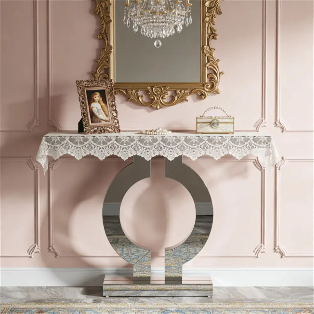 Elvarenae Oriana Reflective Console Table — product detail