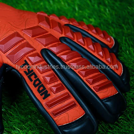 Professional Goalkeeper Gloves New Latex 4mm Football Gloves Protective ...