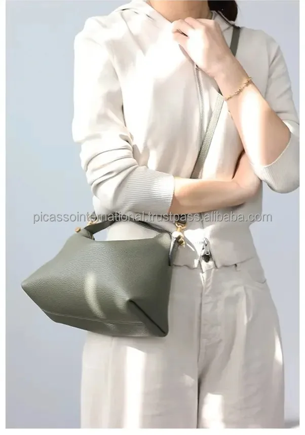 Women's Luxury Genuine Leather Handbag Top Wholesale Selling High Quality PVC Best Market Price Fashion Shoulder Underarm Bag