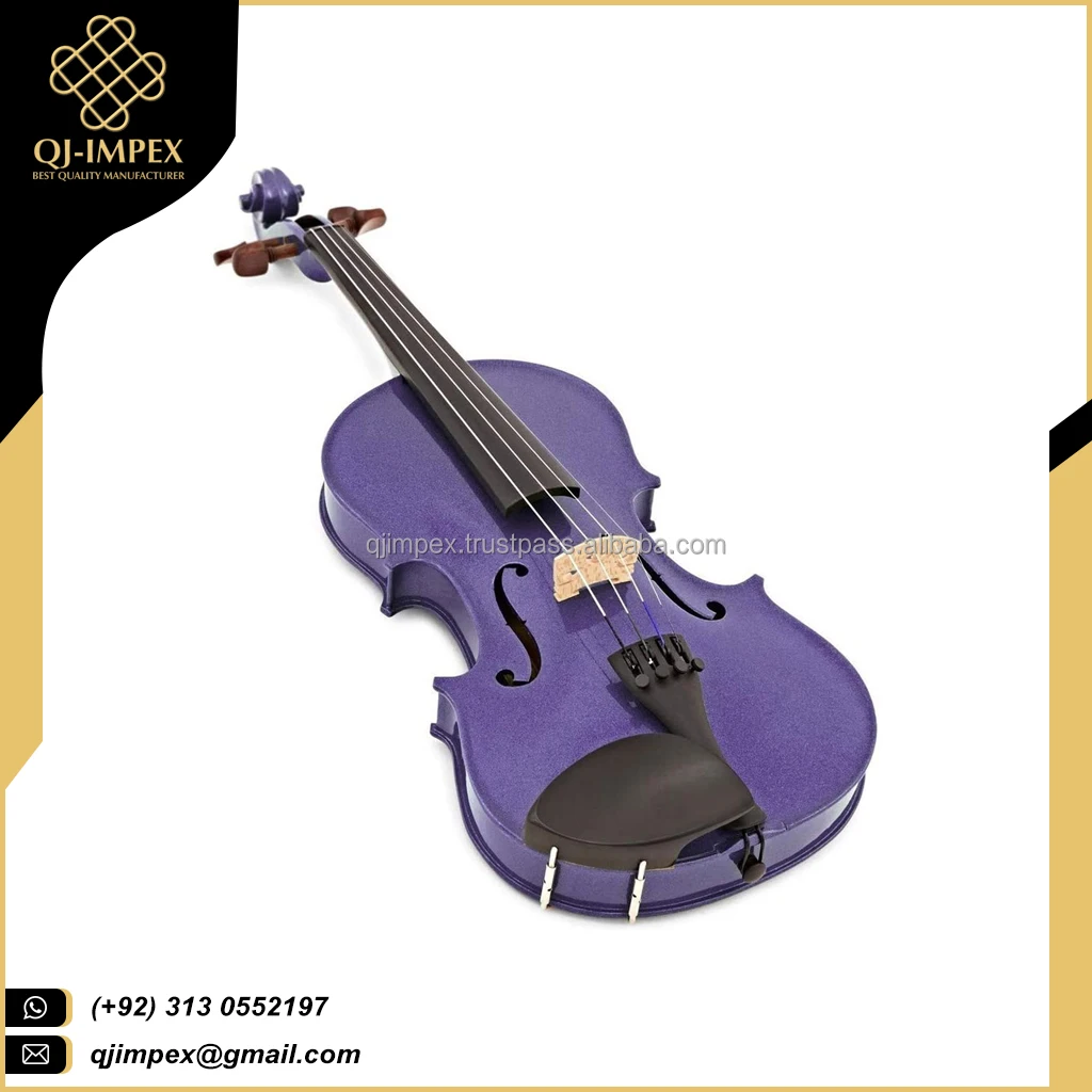 Cheap Price High Quality Violin Oem Solid Body Colorful Electric Violin