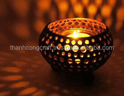 Очень горячая Распродажа, необычный подсвечник из скорлупы кокоса, чаша из скорлупы кокоса