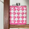 Pink & White Checkered