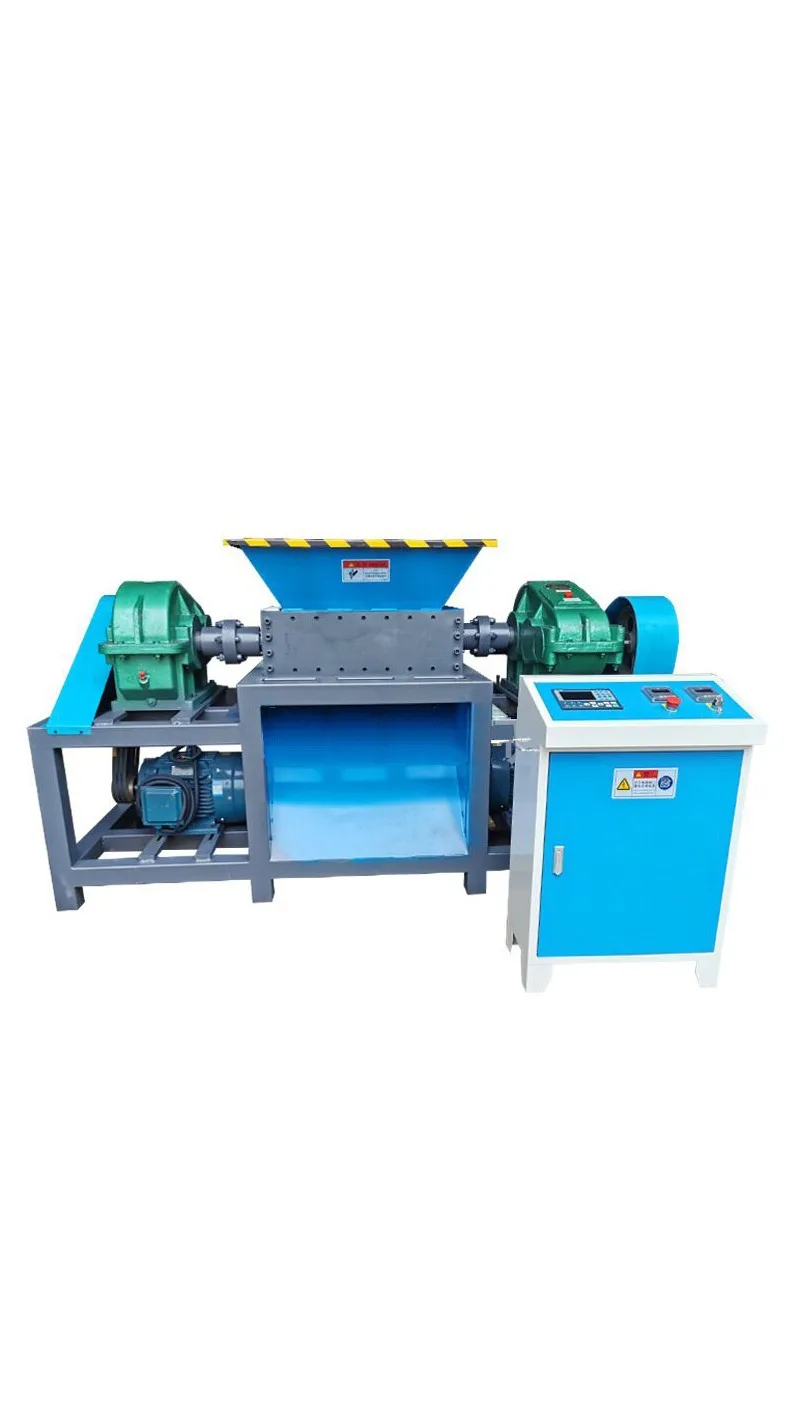 Oem Wood Paper Metal Plastic Shredder Blade/ Knife Box And Double Shaft