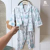 Elefante a cuadros azul