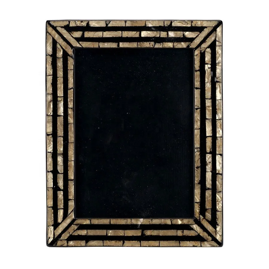 Handcrafted Factory Wholesale Rattan Picture Frame Boho Wicker Rattan