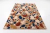 Blue Rust Mustard Terrazzo
