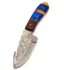 Azul Vibrante, Marrón Oscuro