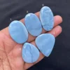Piedra cabujón de ópalo azul