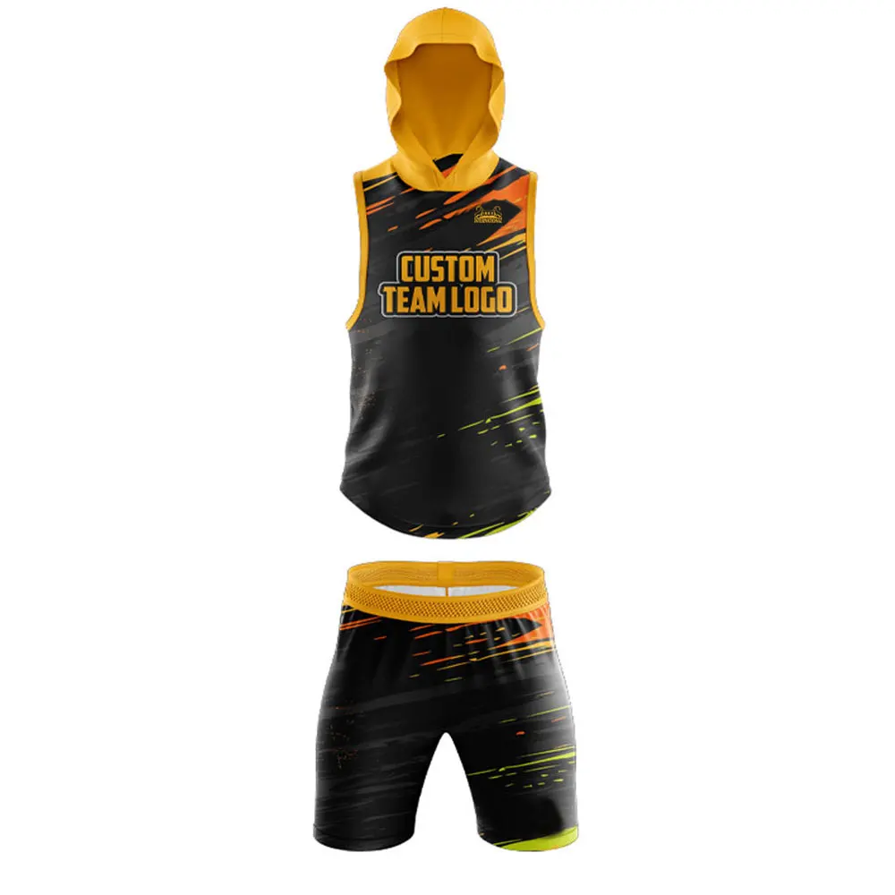 Performance Apparel 7V7 Uniform Set Crafted Lightweight Polyester Airflow Structured Athletic Serious Competition Customizable