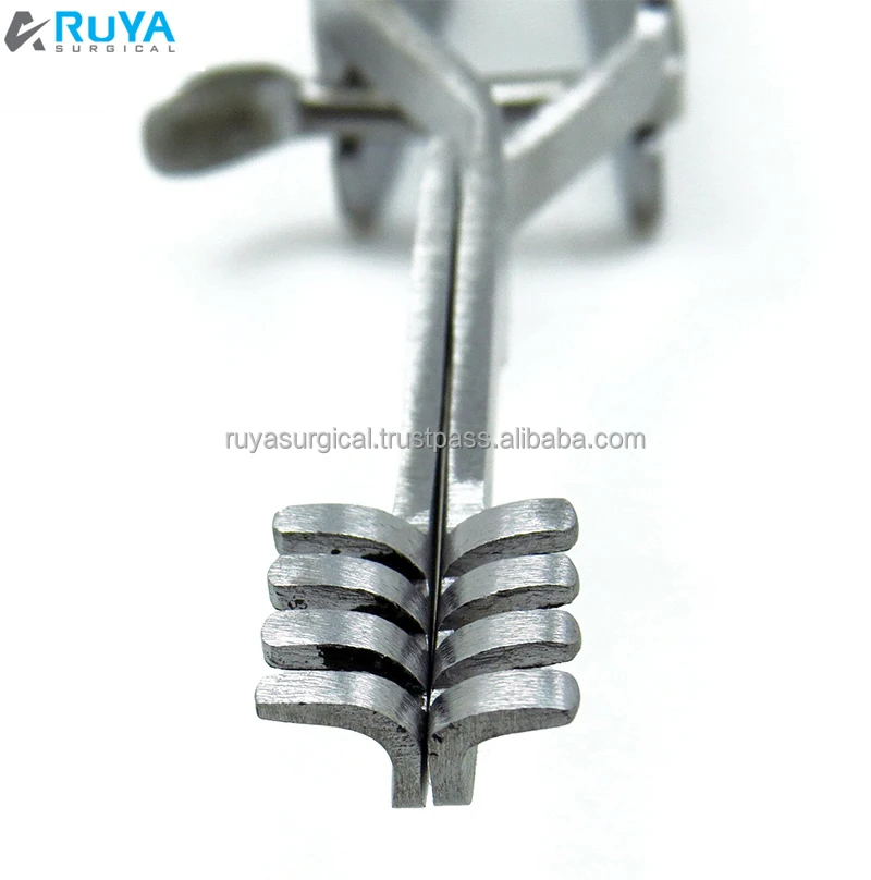 Surgical HEISS Automatic Cross Action Skin Retractor 4.5