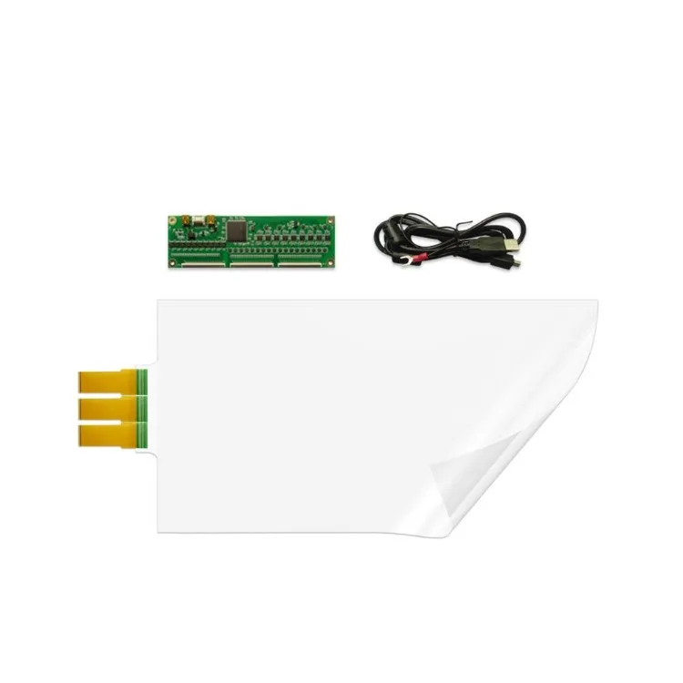 USB Interactive Multi Capacitive Touch Foil Transparent Soft Projected Android Linux OS Glass for Business Use New Product