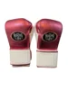Metalic Burgundy & White