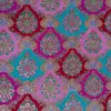 Rose magenta / Bleu turquoise