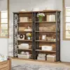 Rustic Brown and Black Color