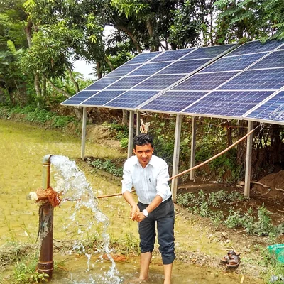 Bombas de pozo alimentadas por energía solar: características de seguridad