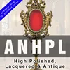 Hautement poli, laqué et antique