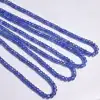 Tanzanite Faceted Rondelle Gemstone Beads