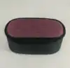 Black and maroon