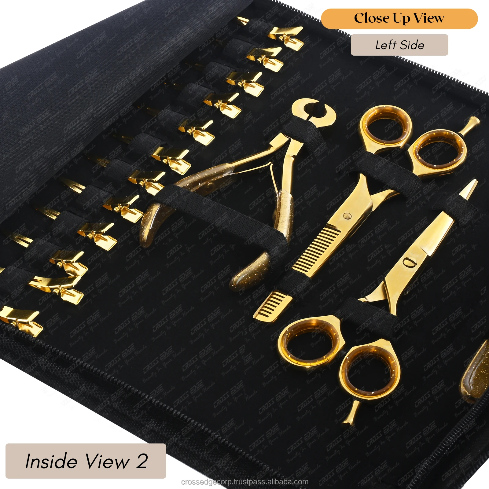 Hair Extension Applicator Tools Kit Microlink Pliers Set Hair Parting