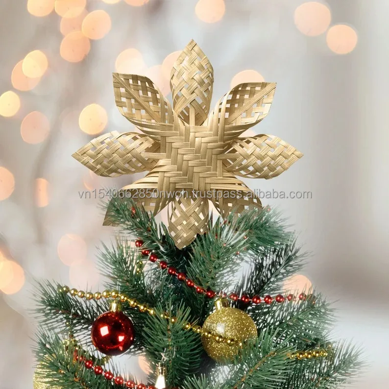 Blue Color Tree Topper Star Hanging Ornaments For Xmas Tree Decor ...