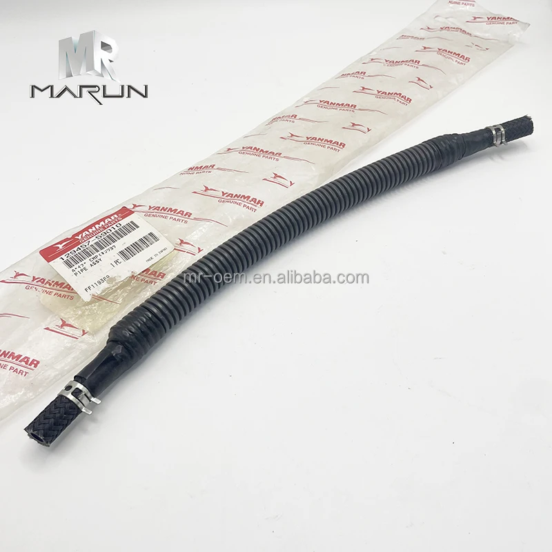 Original 129457-59010 Pipe Assy Fuel 4TNV98 4TNV94 Engine for FR85-7 ZX65-3 Excavator Parts