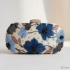 Royal blue, navy blue, light blue
