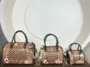 Tan & Brown Checkered