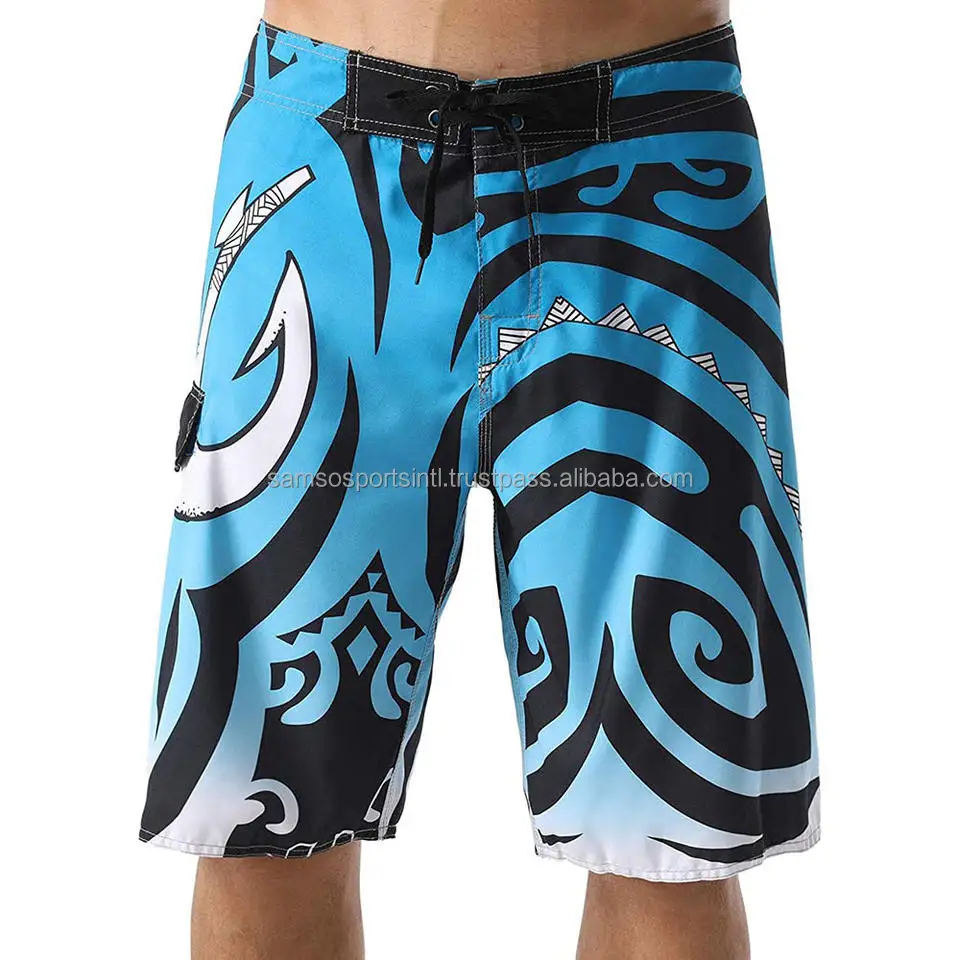 Men's Swimwear Boardshorts Swim Trunks Custom Print Sublimated Beach
