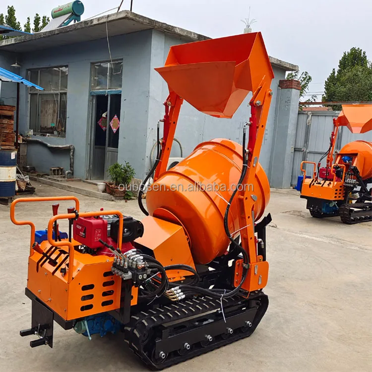 High Efficiency Tracked Dumper Cement Mixer For Sale Buy Manual