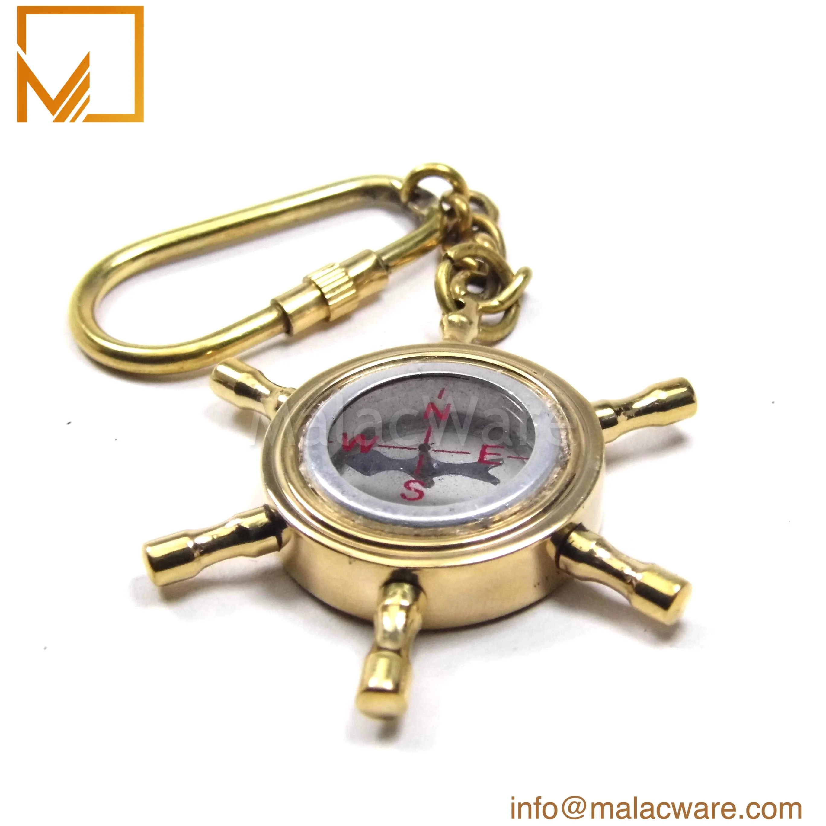 Mother's Day Gift Keychain Multi-Design Wholesale Bulk Metal Student Choice Bike Keychain in Gold Color for Students