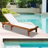 Teak and White Color