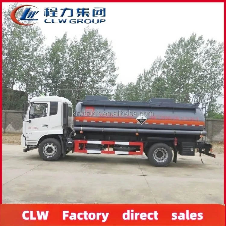 Dongfeng Chemical Liquid Transfer Truck 12cbm Liquid Tanker Truck