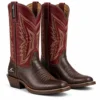 Brown and Red