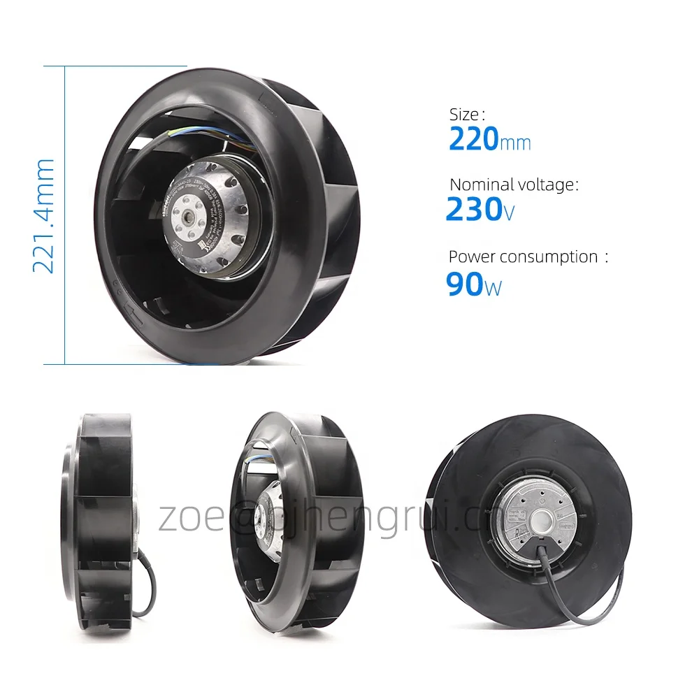 Ebmpapst R2E220-AA40-23 230V AC 890W Cooling Fan - 2600RPM