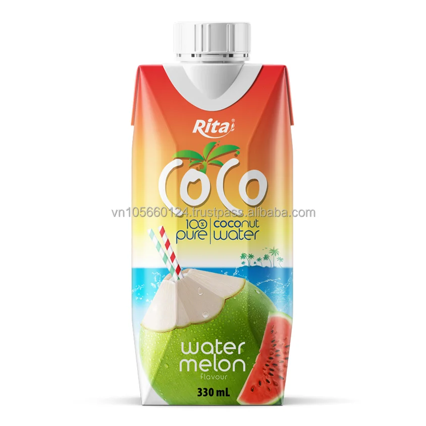 Best Oem Odm 330ml Paper Box Coco 100 Pure Fresh Young Coconut Water