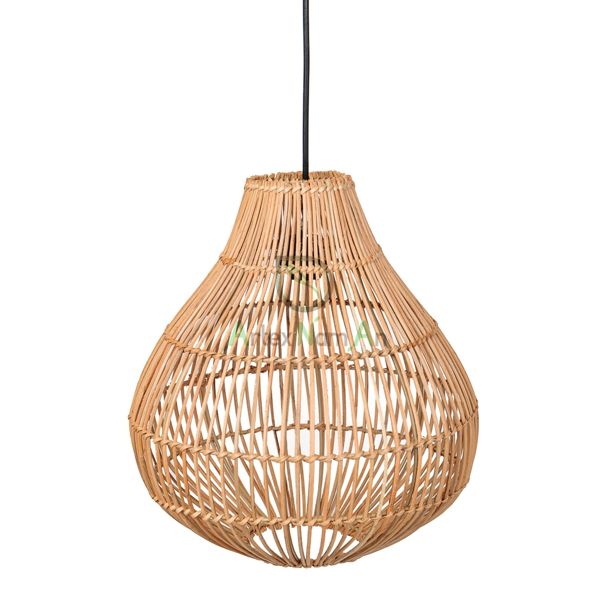 Rattan Pendant Light Shade Wicker Bali Lamp Shade For Lighting Pendants 