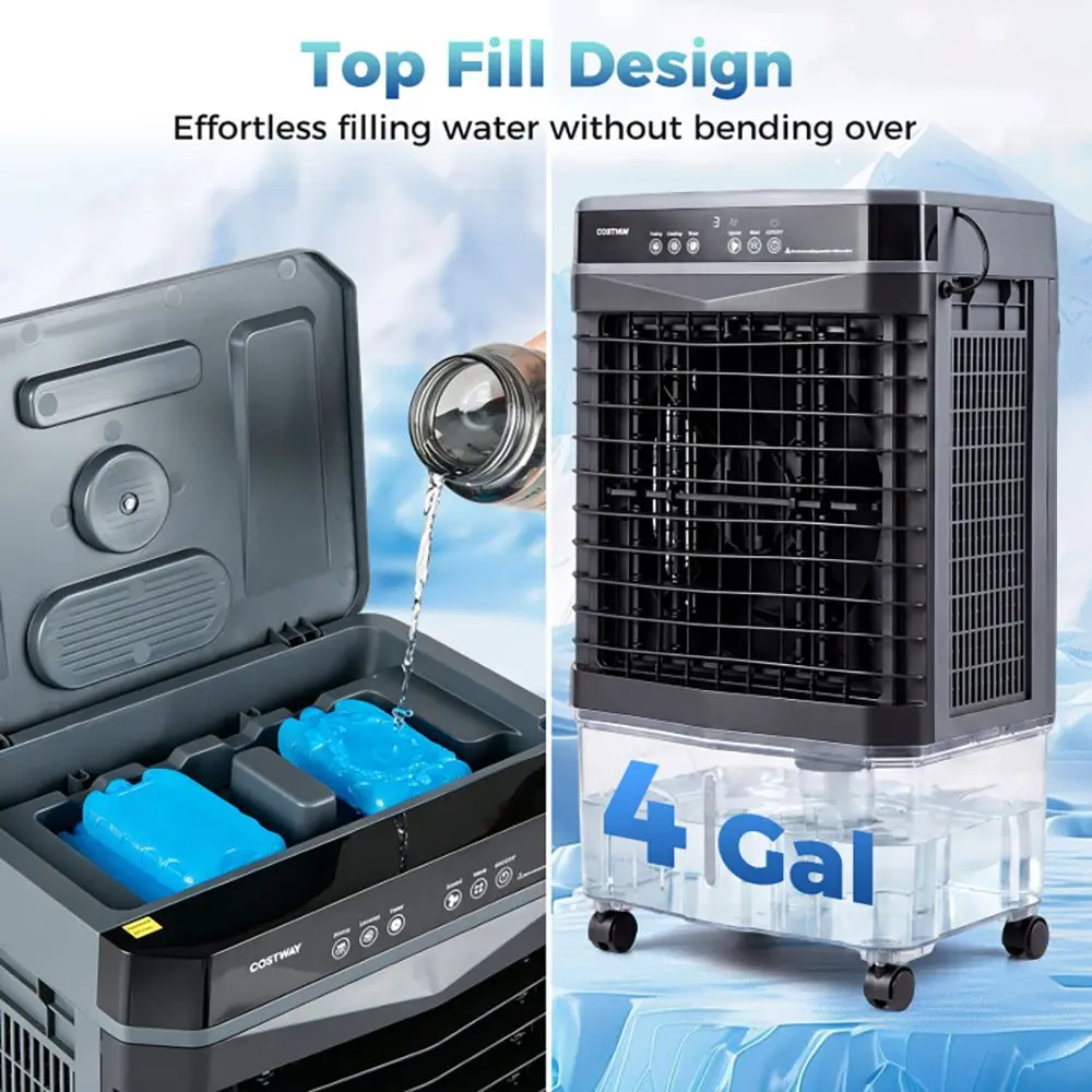 Portable Air Cooler, 1800, CFM, 4-Gallon - detail 8