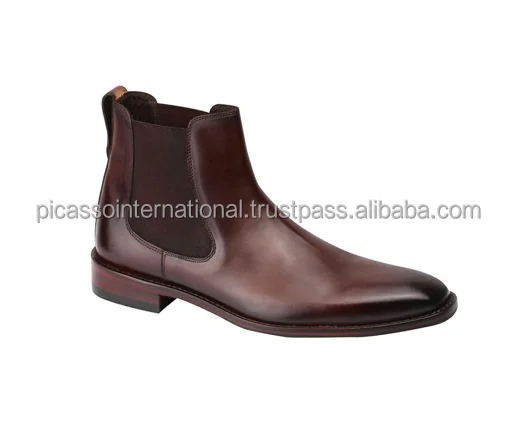 100% Genuine Quality Reasonable Price Formal Casual Wear Office Party Wear 100% Swede Genuine Leather Ancle Boot Shoes / Loafers