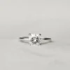 925 Silver With 10kt White gold Plated
