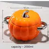 Bol para servir con tapa (color naranja) 2000 ml