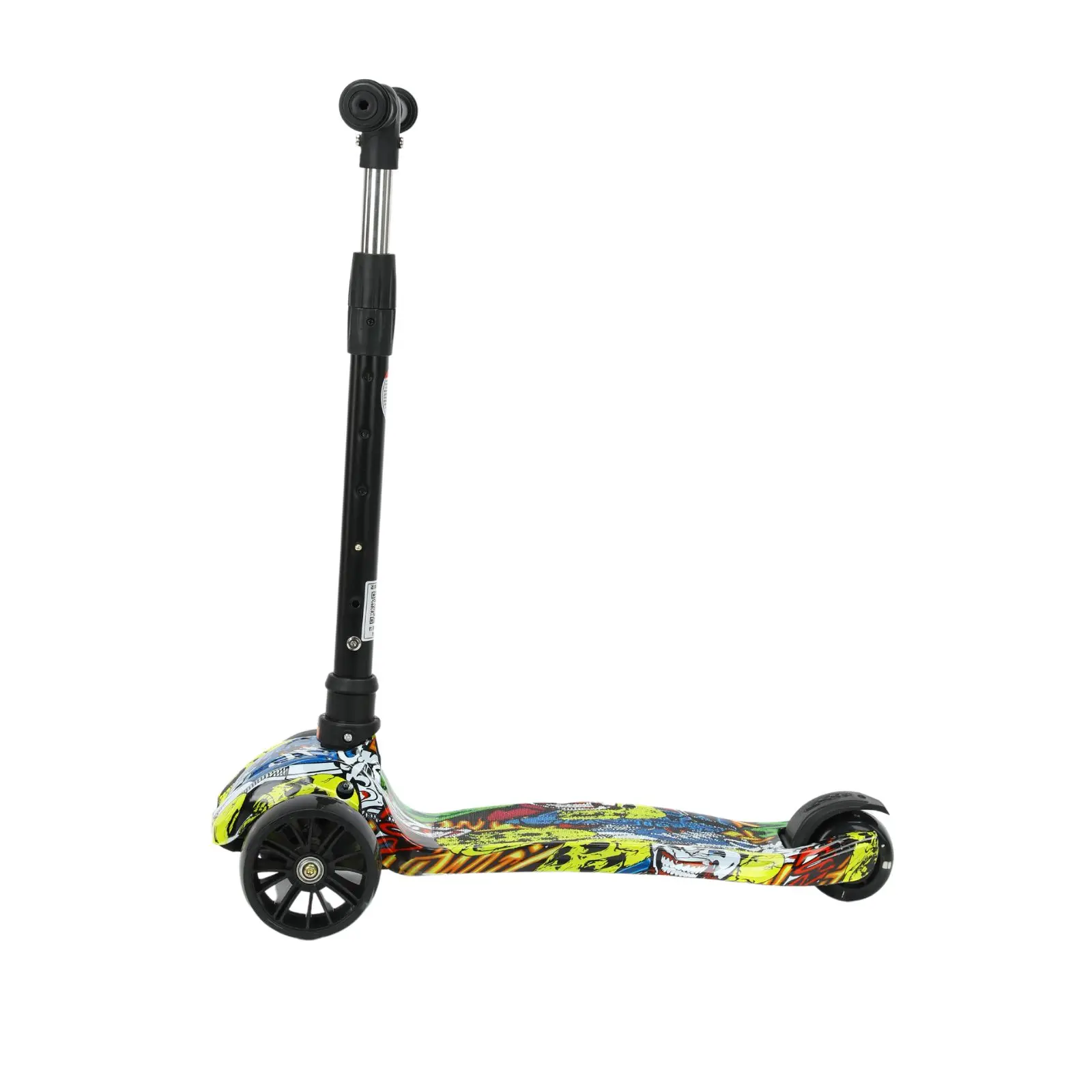 Детский скутер с музыкой 3 колеса для детей старше трех лет