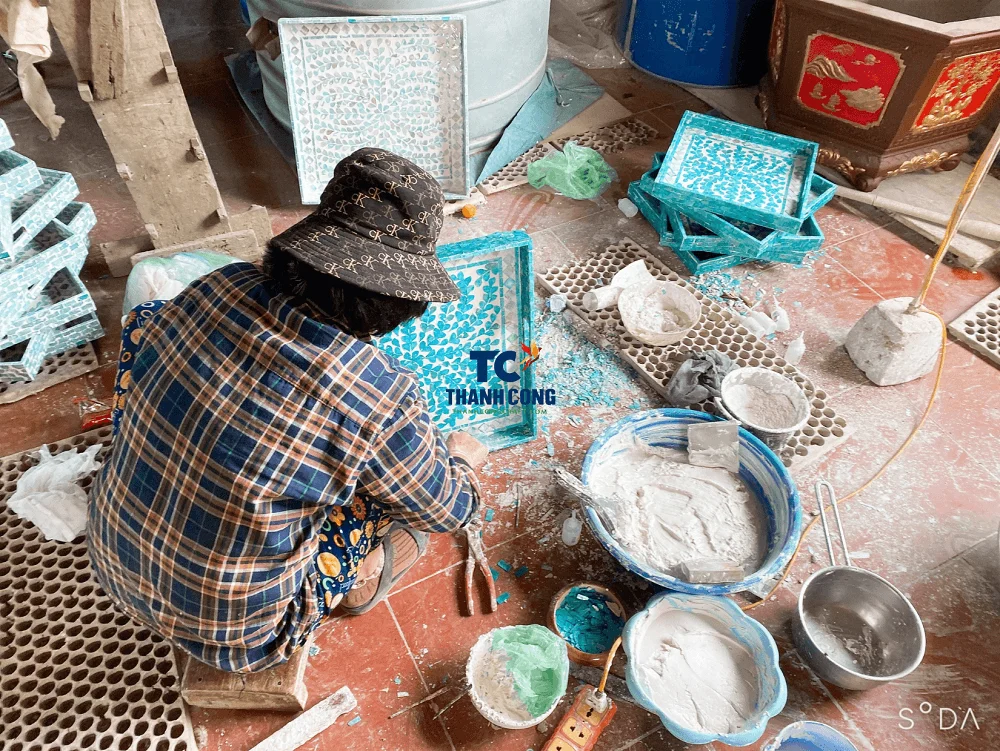 Лучшая роскошная мебель для шкафа: перламутровая Инкрустация с тремя ящиками элегантное мастерство вневременного дизайна интерьера.