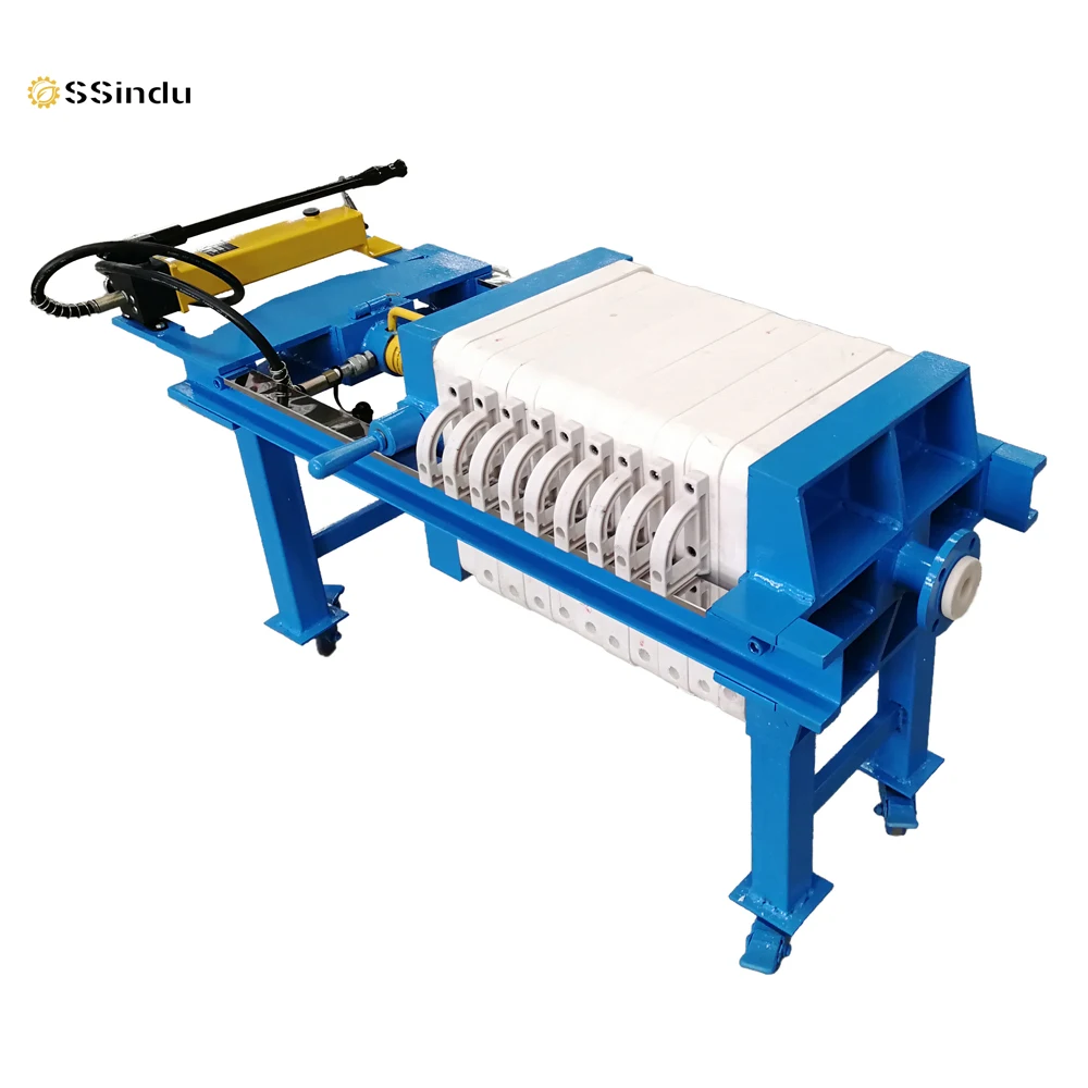 Xq132030u Chamber Jack Filter Press,Optional Pallet Jack Filter Press