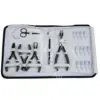 Black & WHITE hair EXTESNION TOOLS KIT