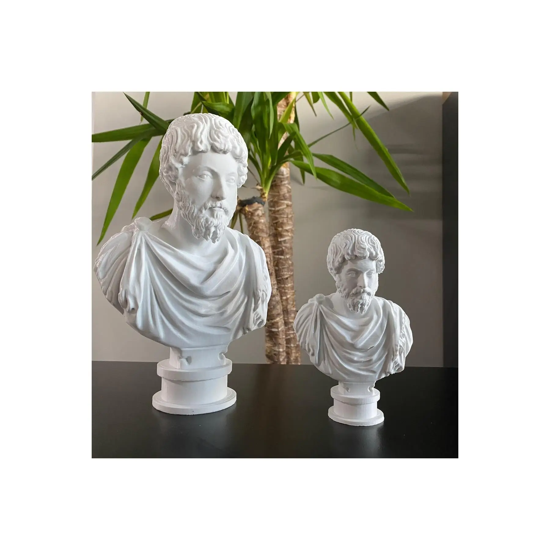 Roman Emperor Marcus Aurelius Antoninus Augustus 25cm Decorative Bust ...